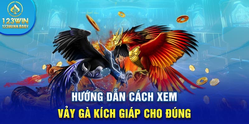 Hướng dẫn cách xem vảy gà kích giáp cho đúng